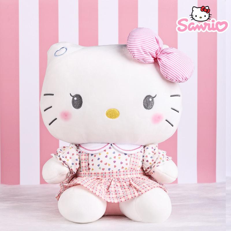 Adorable Hello Kitty Plush Toy For Girls Featuring Cute Cat Design And Soft Pp Cotton Filling