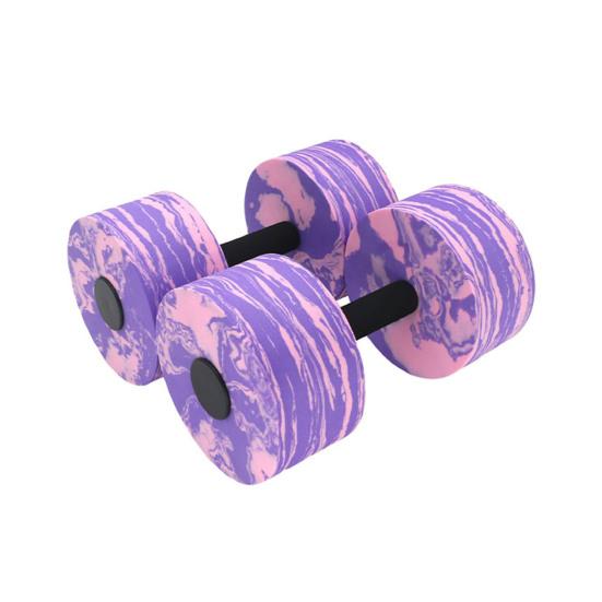 Water Dumbbells Aqua Fitness Barbells EVA Foam Water Weights for Pool Resistance Training Aerobic Exercise Equipment for Men Women Weight Loss
