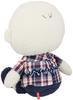 Nakajima Corporation Blueberry Check Charlie Brown Medium Plush Toy 172976-22