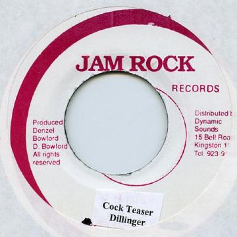 7inch Record DILLINGER - Cock Teaser Jam Rock 1982 Jamaica Reggae, Ska & Dub