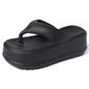 Fashion Platform Slippers New Summer Women Wedges Flip Flops Casual Shoes Sandals 2024 Fashion Trend Walking Home Shoes Flat Slides