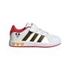 Adidas X Disney Mickey Mouse Grandcourt Fashion Comfortable Versatile Low-Top Kids Running Shoes Kids sneaker Cloud-White Core-Black JQ8067
