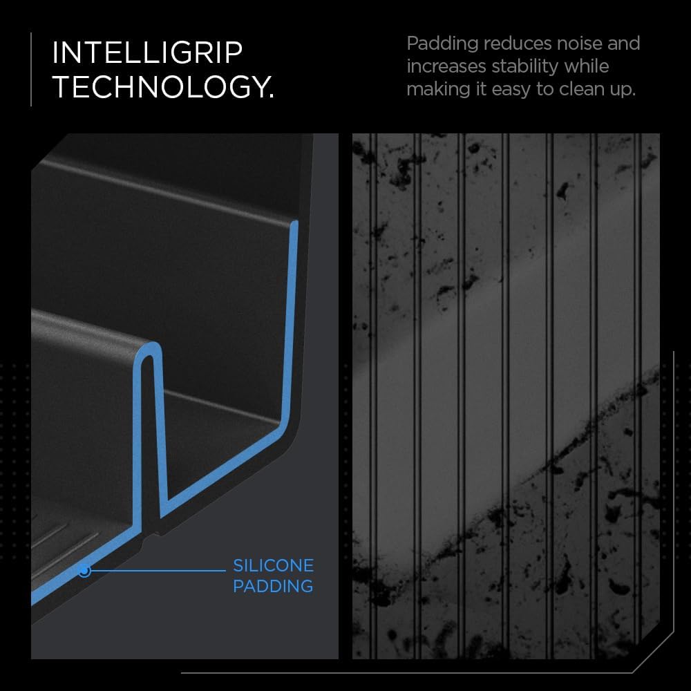 Spigen Center Console Organizer Tray Designed for Tesla Cybertruck Accessories 2026/2025/2024/ (Top) (Carbon Edition)