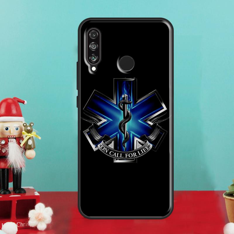 EMT EMS Medical Rescue For Huawei Nova Y70 Y90 Y60 Y72 Y73 Y61 Y91 9 10 SE 12i 12s 11i 8i P30 P40 Lite P60 Pro Case
