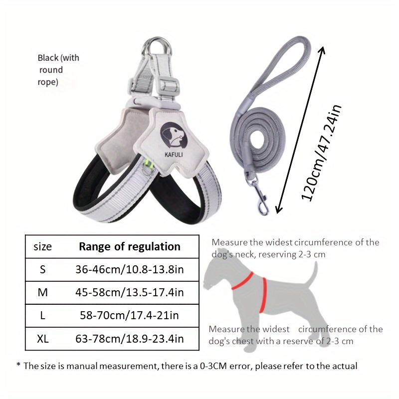 1pcs Y-shaped Dog Chest Strap With Dog Leash Reflective And Breathable Dog Harness Adjustable Pet Walking Leash