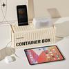 Unique Container Desktop Power Strip Storage Box Dustproof Socket Storage Box Home Wire Case Wire Management Cable Organizer
