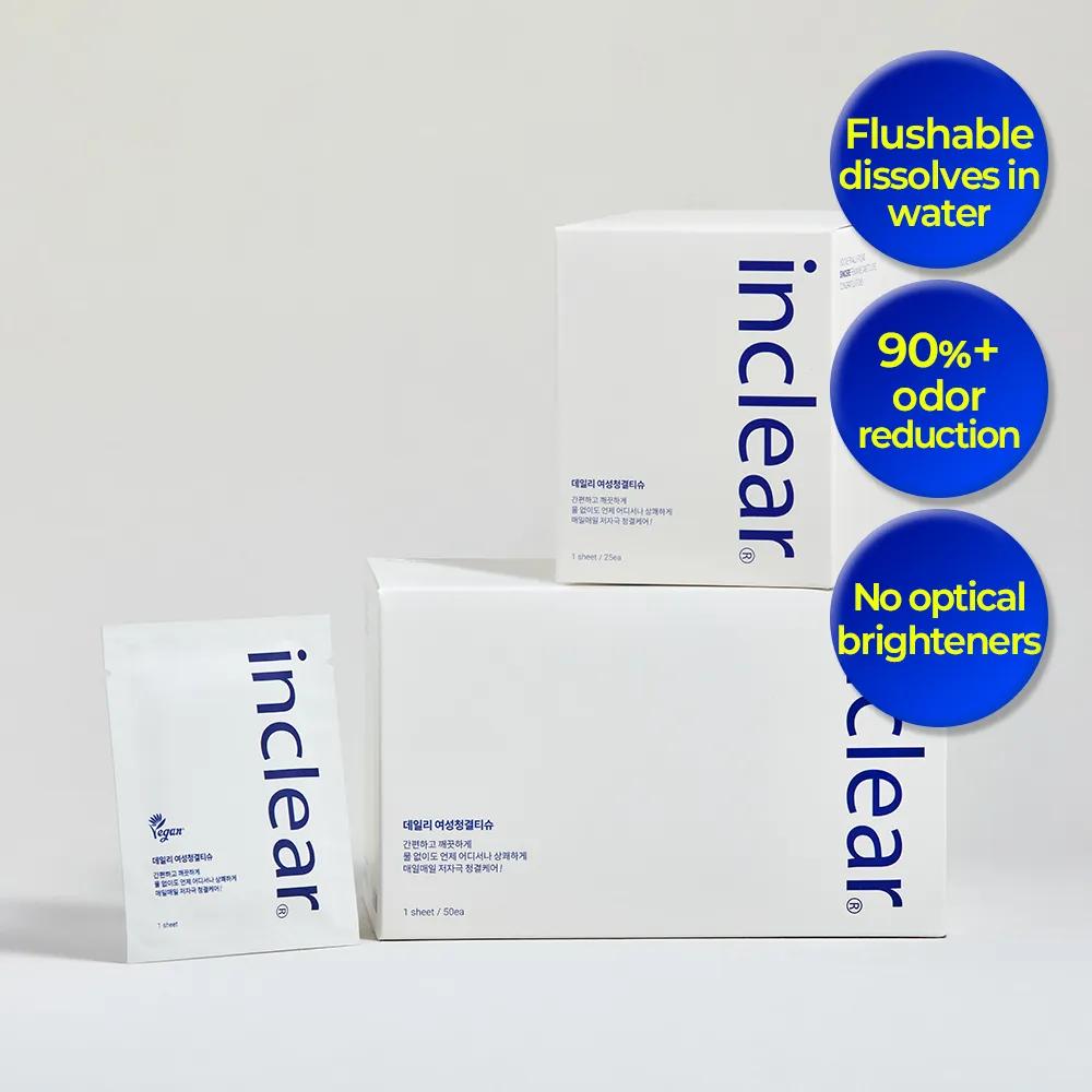 inclear Daily Feminine Wipe (25P/50P) Feminine Wipe (25P)