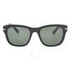 Persol Green Square Unisex Sunglasses Po3313s 95 31 52