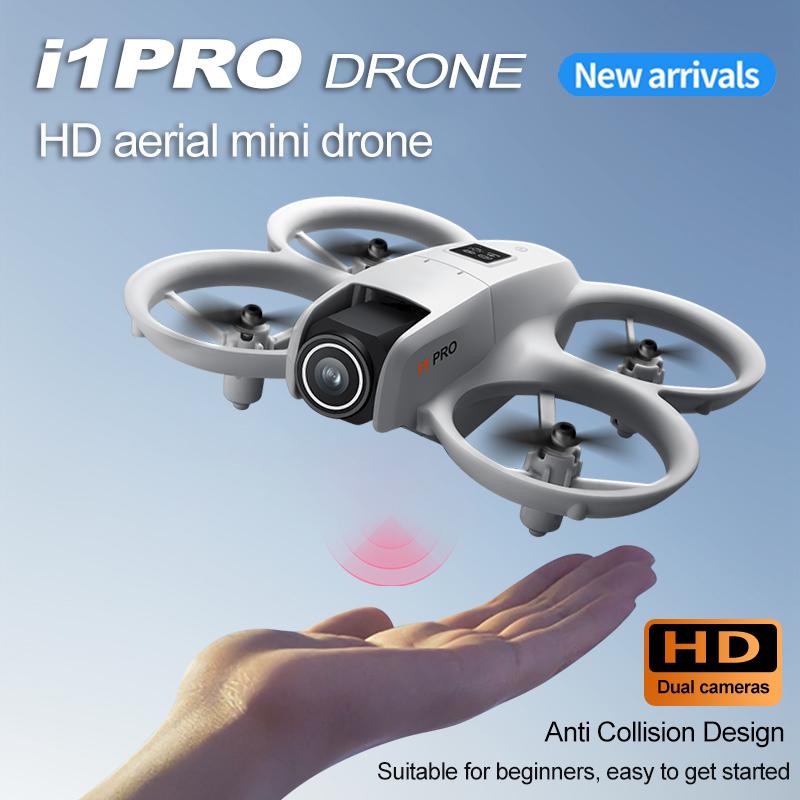 i1PRO Mini Drone with 180° Electric Adjustable 4K HD Camera WiFi LED Light Flow Rc Drone Pocket Obstacle Avoidance Rc Quadcopter