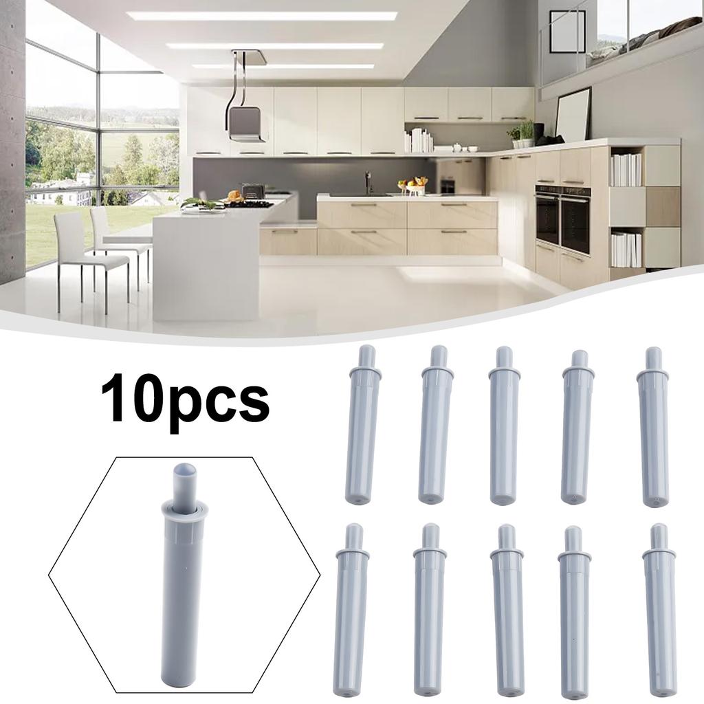 High Quality Dampers Cabinet Hinges Drawer Damper Drawers Gray System Damper White 10pcs Buffer Catch Cupboard Push To Open