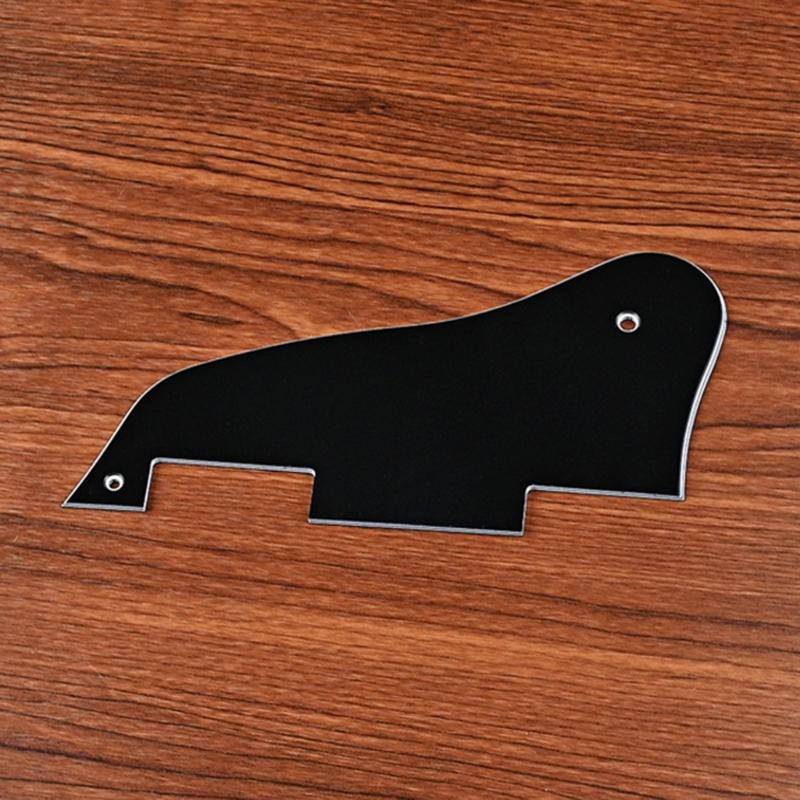 Elektrická kytara Pickguard Vysoce kvalitní černý PVC kryt Poškrábaná deska Pro ES-335 Elektrickou kytaru Kytarové díly