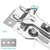 1PC Scraper Cleaner With 5pcs Spare Blades Durable Glass Ceramic Hob Remover Oven Cooker Cleaning Tool with Blade