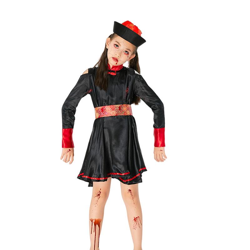 

Ghost Girls Zombie Cosplay Outfit Halloween Party Dress Roleplaying Costume S