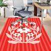 1pc Floral Pattern Area Rug Soft Flannel Floor Mat for Living Room, Bedroom and Carpet, Sofa Coffee Table Floor Mat, Decorative Rug q15