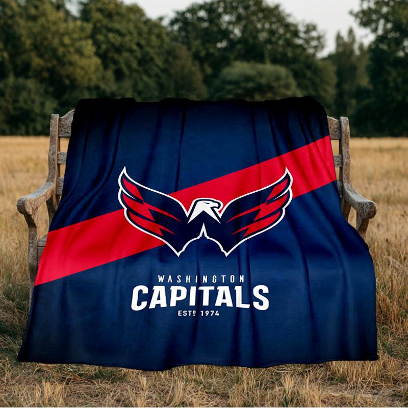 Washington Team Spirit Blanket Flannel Throw for Sofa, Indoor, Camping, Living Room, Office, Chair, And Bed Soft Birthday Gift