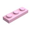 60pcs/lot MOC Bricks Plate 1x3 Compatible With 3623 Children's Toys DIY Building Block Particles Plate Technical Toy