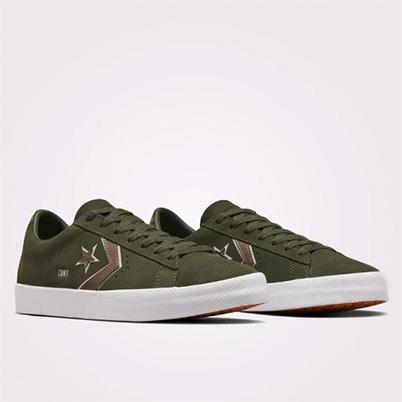 Shoes Converse Green Unisex All Star Vulc Pro Ox