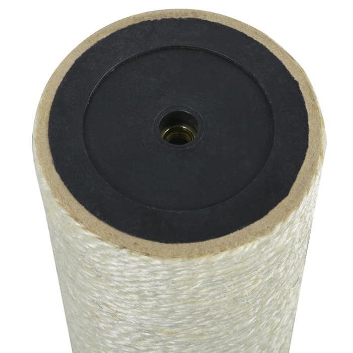 Cat Scratching Post - Exclusive House - Natural Sisal - 25 Cm - Beige