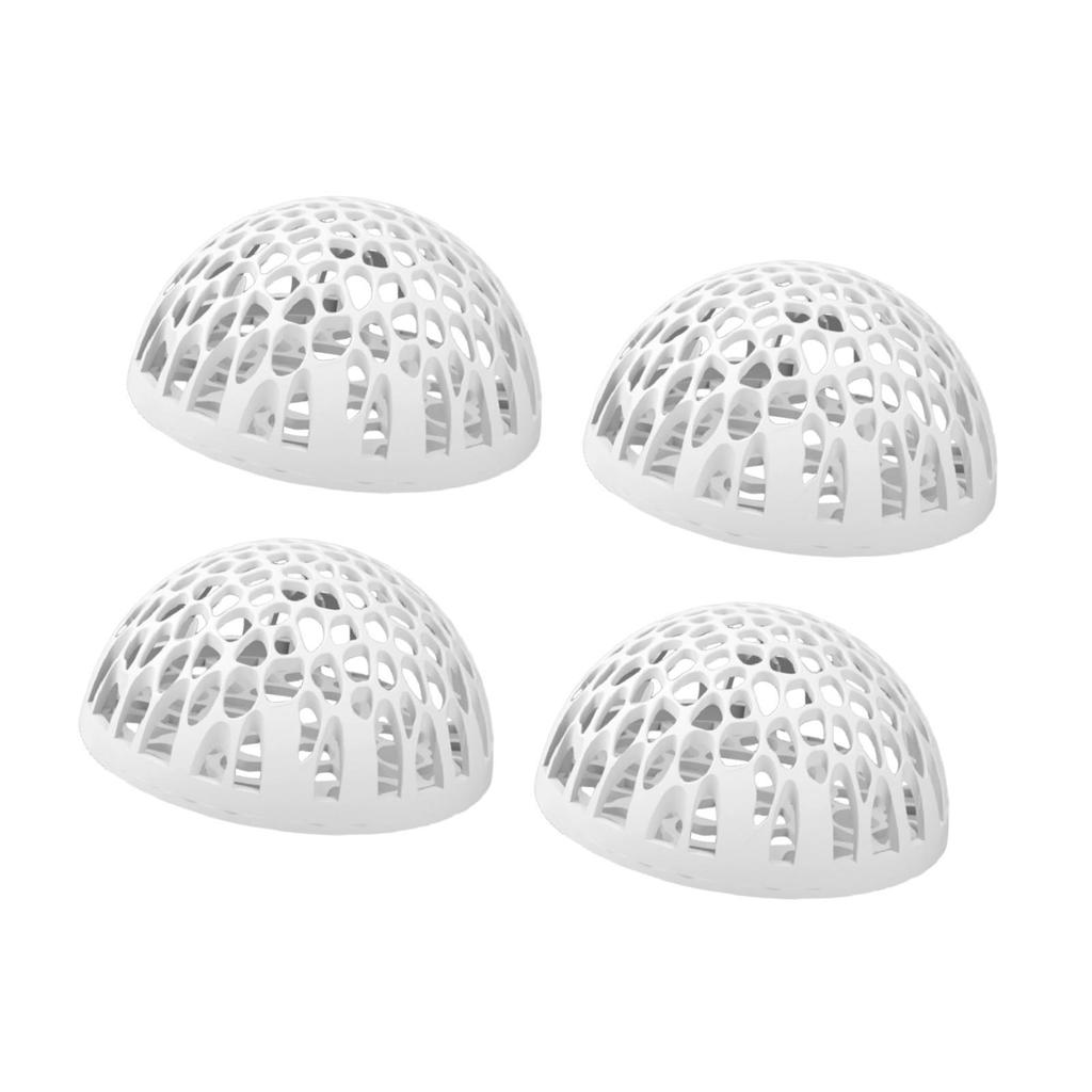 4 Pieces Tank Cave Shelter Hollow Hiding House Rest Hide Supplies Aquarium Shelter for Cichlid Reptiles