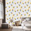 Flowers and dots wallpaper for living room and bedroom 50x1000