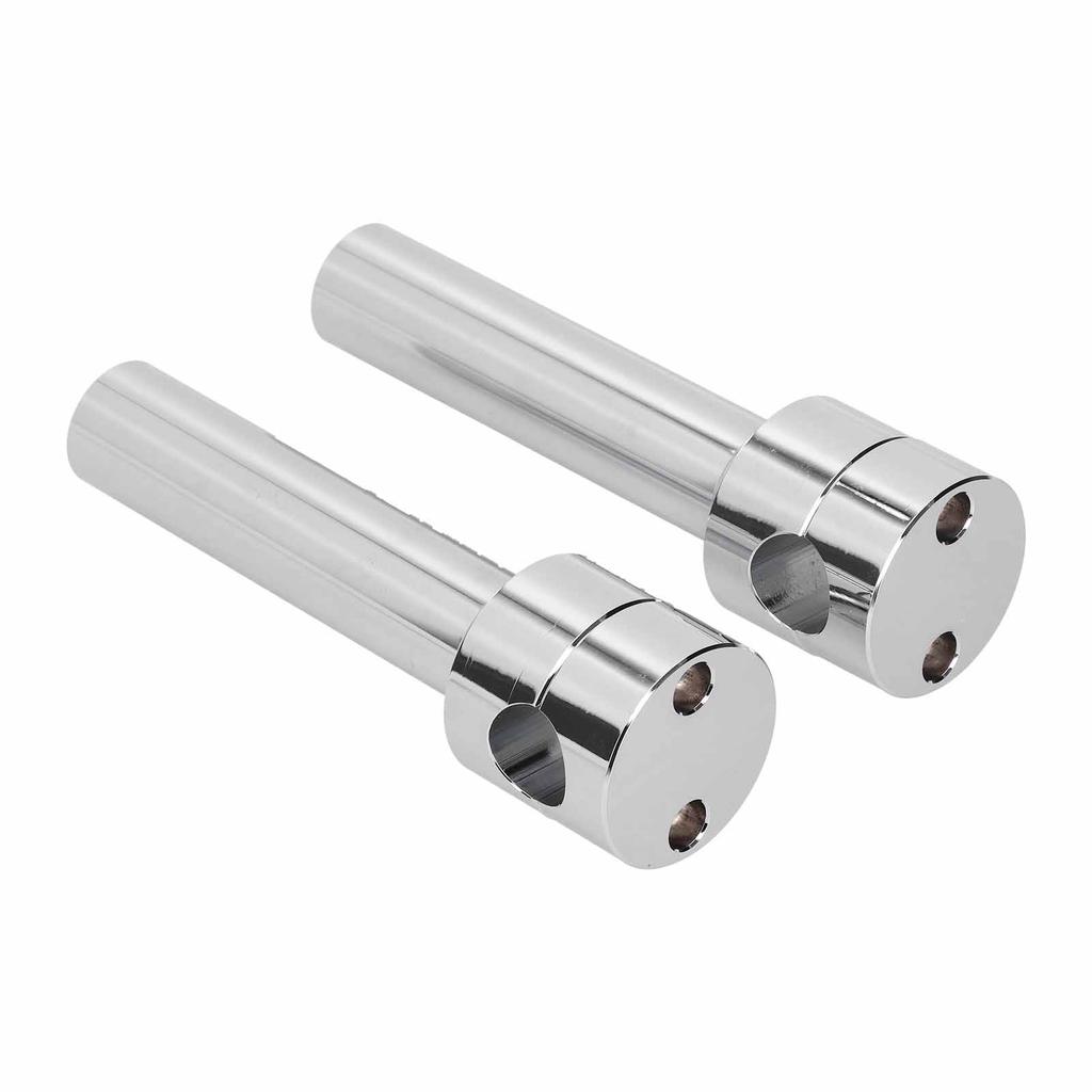 2pcs 25mm Handlebar Bar Risers Mount Clamp Adaptor Kit Aluminum Alloy Motorcycle Modification