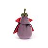 Lively Eggplant Doll Adorable Vampire Eggplant Plush Toy Companion and Soothing Gift