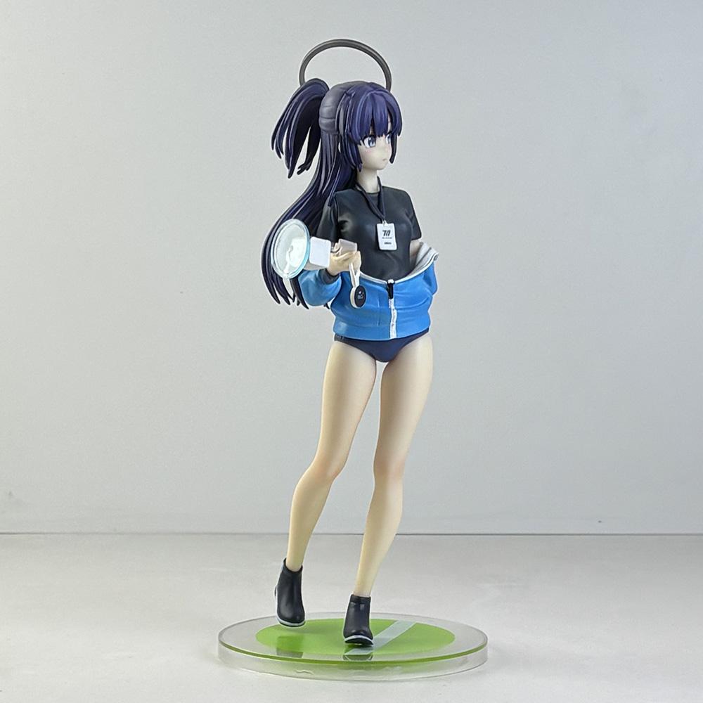 23cm Blue Archive Hayase Yuuka P.E. Uniform PVC Action Figure Max Factory Anime Figure Model Toys Collection Doll Gift