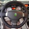 Per Peugeot 308 RCZ 3008 5008 Coprivolante per auto in Pelle Cucito a Mano