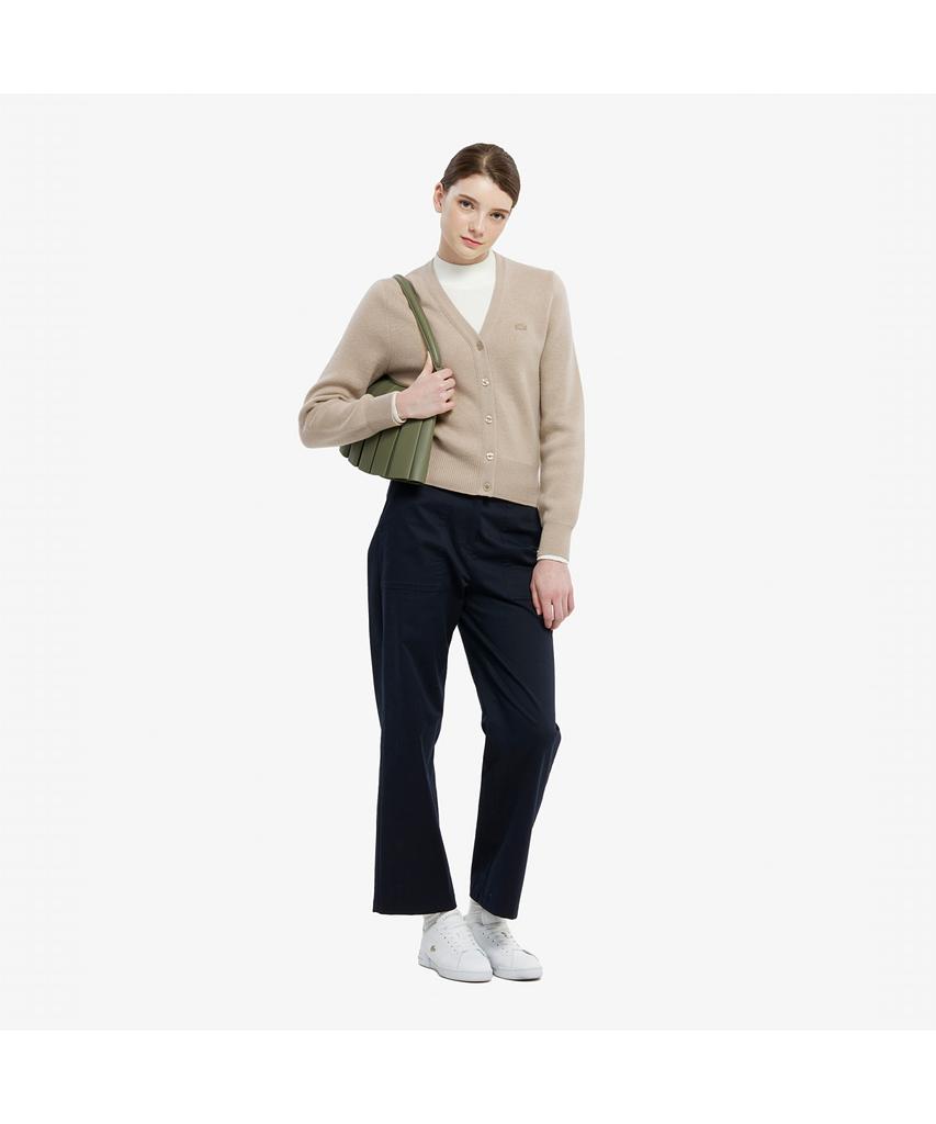 LACOSTE Women'S Straight Fw Chino Crop Pants Hf572E-55N 166