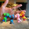Cartoon Dinosaurier Schlüsselanhänger Dreidimensionaler Blitzdrache Puppe Weichplastik Auto Schlüsselanhänger Schultasche Anhänger Kleines Geschenk
