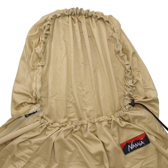 Nanga Sleeping Bag Inner Sheet (Regular) BLK