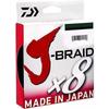 Daiwa J Braid 300m 8 Strand Round Braid Line 50lb Dark Green