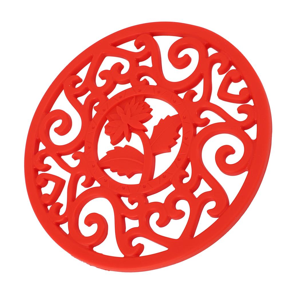 Silicone Trivet Mat Hot Pot Holder for Hot Dishes Countertop Teapot Trivet Nonslip Heat Resistant