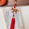 2026 Year Of Horse Wall Hanging Car Ornament Chinese New Year Red Gold Pendant Lucky Decora Housewarming Gifts