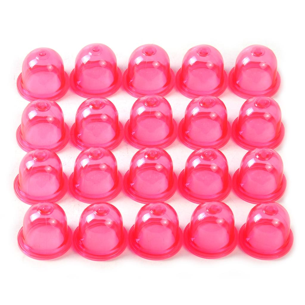 LETAOSK 20pcs Red Primer Bulb Pump Oil Bubble fit for Walbro Poulan Craftsman Weed Eater WA WT 530035497 188-16