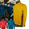 Star Trek Beyond Shirt Spock Cosplay Costume Top With Colorful Badge Design
