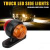 2X LED Side Marker Lights 12v 24v Trailer Front Rear Clearance Lights Outline Lamp Indicator Tail Light For Truck Van Caravan Back Up Lights 1