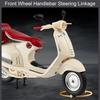 1:12 Retro Motorcycle Sportster S Model Toy Shock Absorption Linkage Steering Alloy Diecast Sound Light Motor Models Boys Gifts