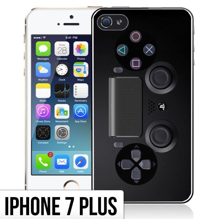 Coque iPhone 7 Plus Manette Playstation - PS4