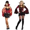Womens Halloween Costume Adult Vampire Witch Devil Role Play Outfit Stage Nightclub