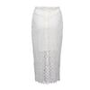 Women's Joya Straight Embroidered Midi Skirt LA PETITE ETOILE