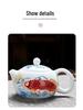 Red Arowana Na Fu Xishi Ceramic Kung Fu Gaiwan Tea Set with Gift Box