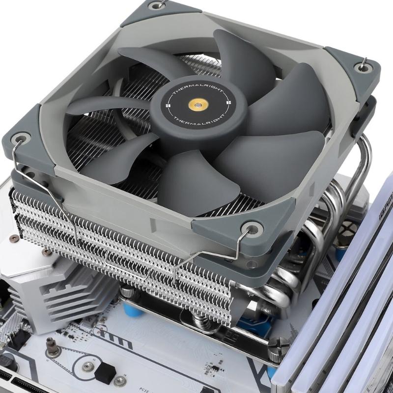 CPU Cooling Fan Low Noise Computer Processor Cooling Radiator Easy Installation for 1700 Various Motherboards