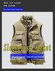 Men's Fleece-Lined Multi-Pocket Vest: Outdoor Down Cotton Photography Gilet, Plus Size, Trendy Dad Style