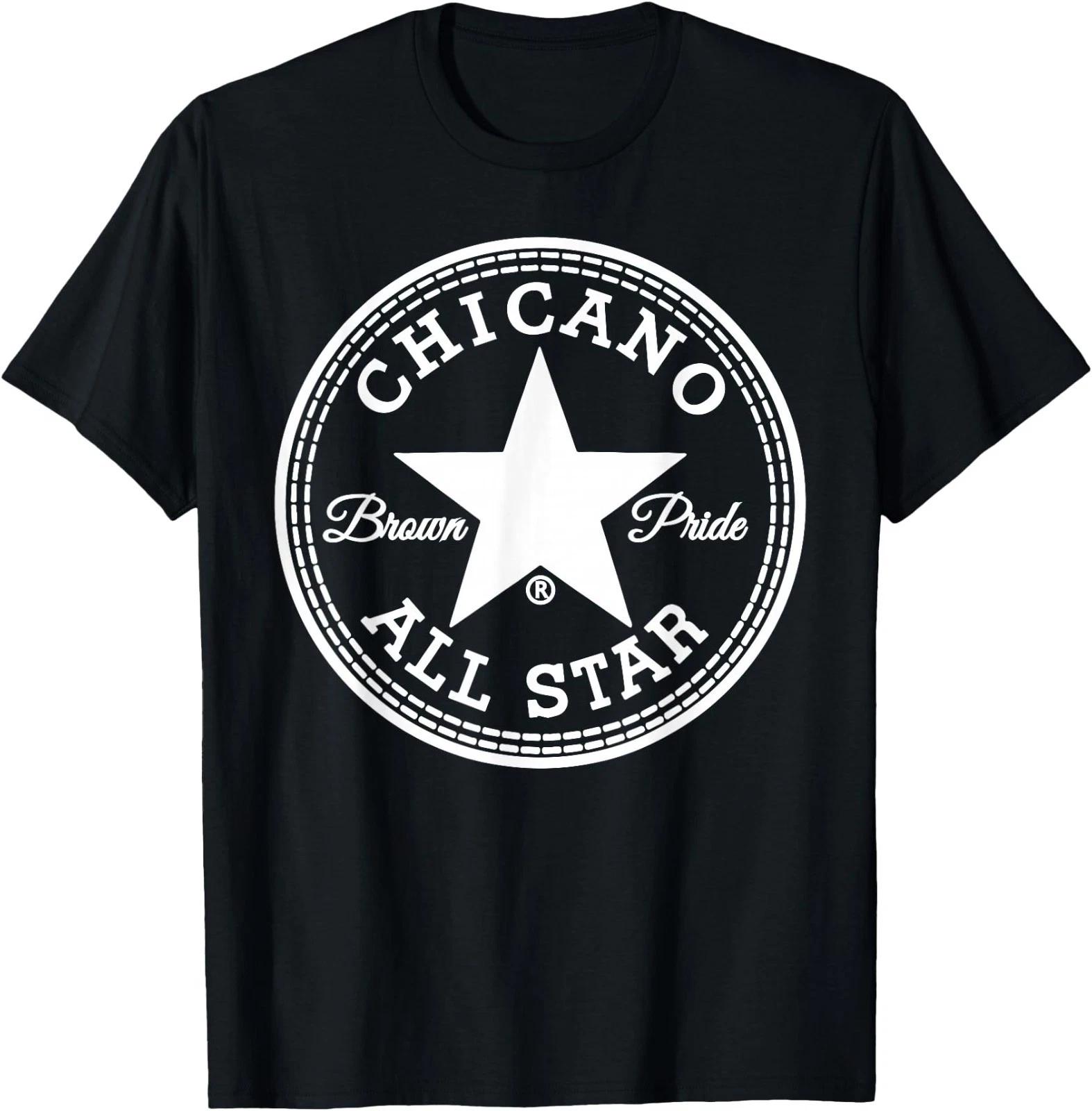 CHICANO BROWN T shirt L