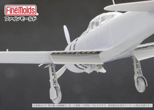Fine Molds 1/48 Scale Imperial Japanese Navy Zero Type 52 Carrier Fighter (Made by Nakajima) Plastic Model FZ02 (Airplane)