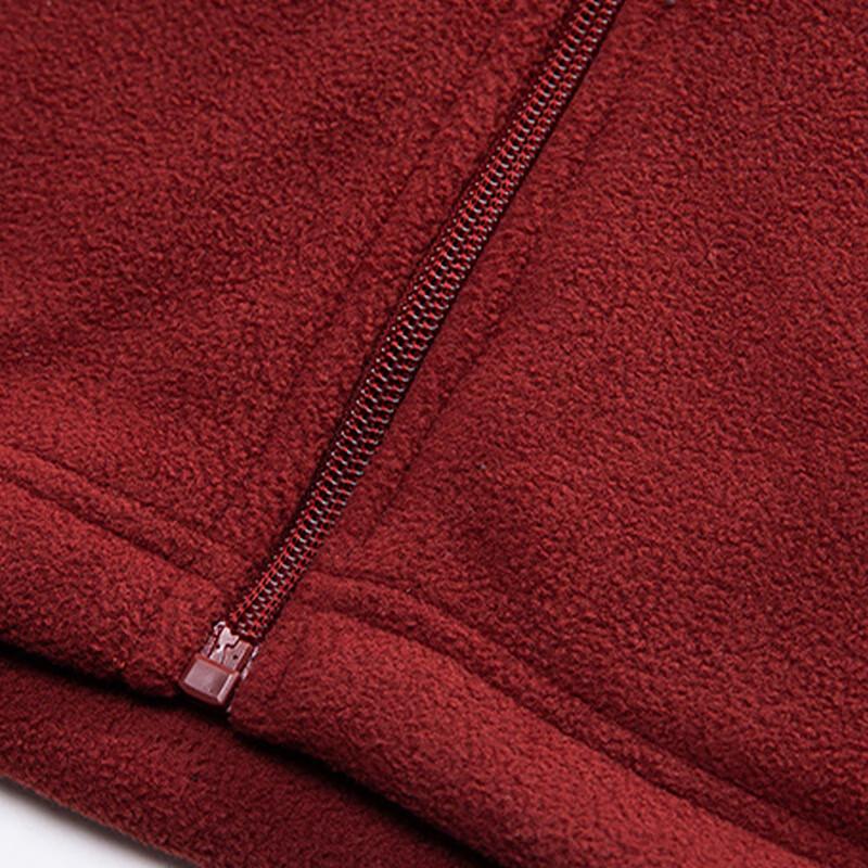 JEEP SPIRIT Men's Fleece Stand Collar Jacket