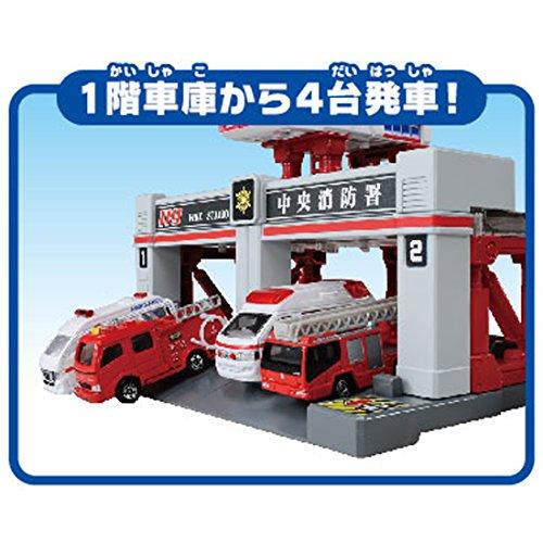 Tomica Tomica Town Build City Sound Light Fire Station