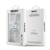 Etui do iPhone 15 Pro Max DKNY Liquid Glitter Big Logo Białe