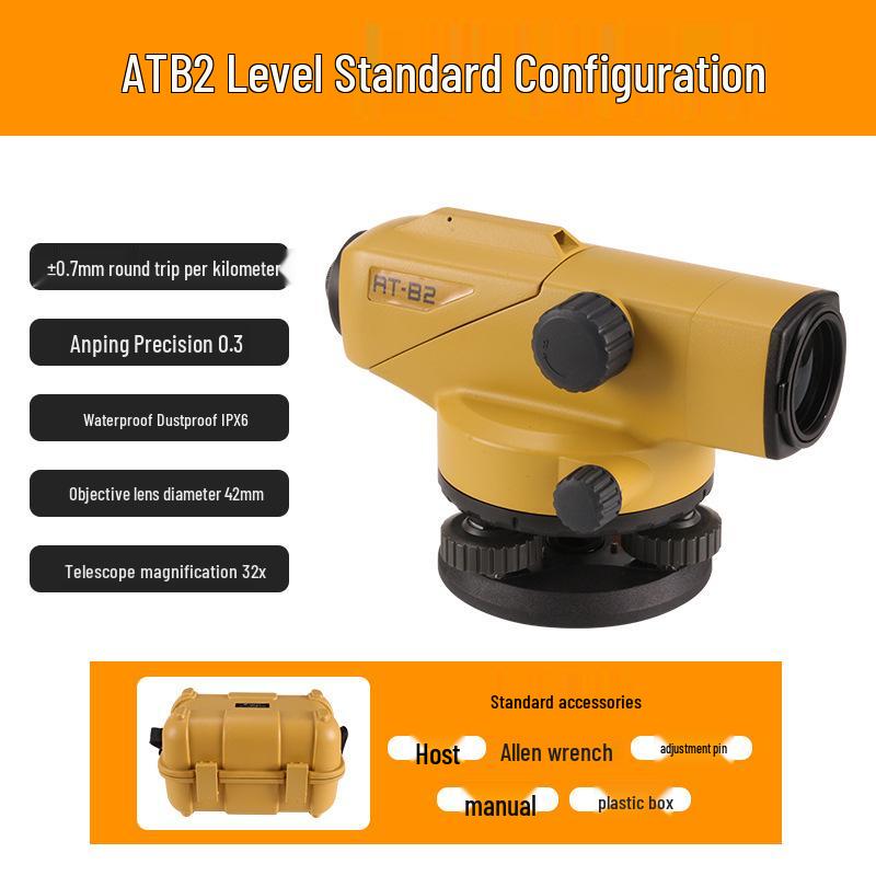 TPK Model Waterproof Automatic Leveling Instrument for Outdoor Engineering Surveying